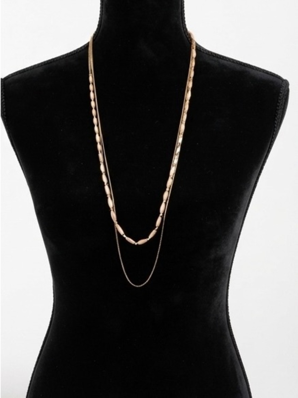 6 Pieces of plunder Gold-Tone Layered Women's Necklaces